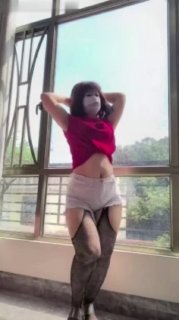 抖音【爱舞舞】肥臀shu女肥臀扭动掰开骚穴