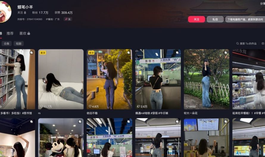 B站【蜡笔小羊】极品美女 裸舞 自慰